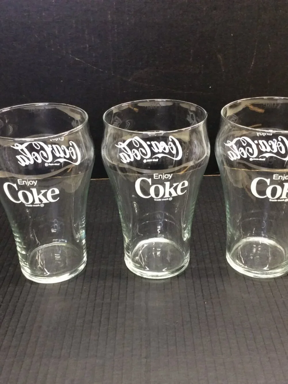 Vintage Coca Cola Coke Glass 28 oz 7